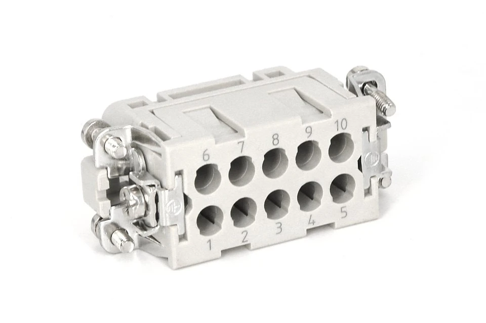 10 Pins Female Crimp Terminal Connector Series factory